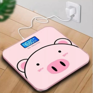 Cân Điện Tử Sức Khỏe Hình Heo Hồng – Cân Bluetooth Thông Minh Cực Chuẩn Max 180kg | GigaMax Home