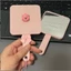 Gương Cầm Tay Mini Mặt Vuông Kèm Lược Tháo Rời Tặng Charm Hello Kitty Gương Trang Điểm Bỏ Túi MUN STORE GUONGTROI235