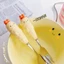 Bộ thìa Dĩa ĐŨA bằng thép không gỉ 304 TẶNG kèm hộp đựng vẹ sinh an toàn,hìnhcủ hành củ tỏi xinh xắn