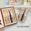 Set 4 Bàn Chải Đánh Răng Cho Bé Lông Siêu Mềm Mại – Bộ 4 Bàn Chải Cho Bé Họa Tiết Mèo Chibi