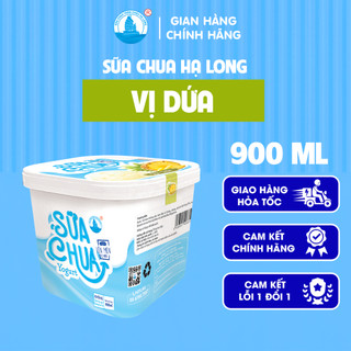 [Hoả tốc HN] Combo 3 Hộp Sữa Chua Hạ Long Size Đại 900ml mix vị