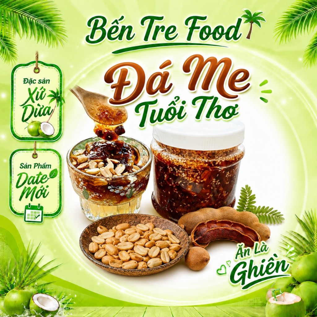 (MÓN TUỔI THƠ) HỦ 1KG ME HẠT CỨNG NGÀO KHÓM ĐẬU PHỘNG MÈ RANG- BÁNH LÁ MƠ SHOP