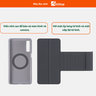 Bao Da - Cover Máy Đọc Sách Từ Tính BOOX Palma 2 Pro | Nắp Tháo Rời | Có Đế Đứng Gập | Bảo Hành Chính Hãng