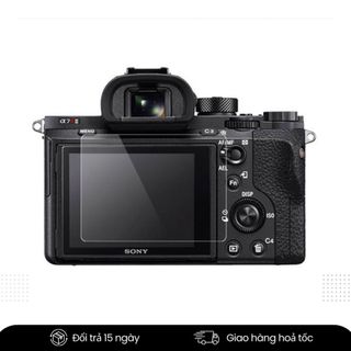 Miếng Kính Dán Cường Lực Bảo Vệ Màn Hình LCD Cao Cấp Cho Máy Ảnh Sony
