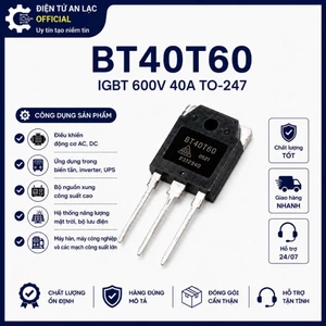 IGBT Máy hàn BT40T60 40A 600V 40T60 TO-3P Hàng mới