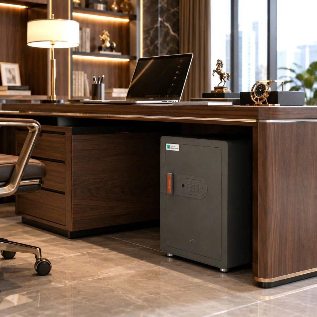 Két sắt mini vân tay Xiaomi CRMCR 30MS thông minh vân tay điện tử bảo hành hãng 2 năm miễn phí vận chuyển