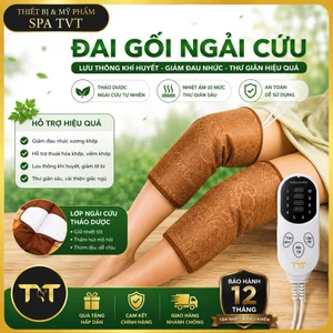 Đai Chườm Nóng Đầu Gối Đa Năng, Lõi Ngãi Cứu Giúp Giảm Đau Đầu Gối Dùng Điện, Tốt Cho Phụ Nữ - Người Lớn Tuổi