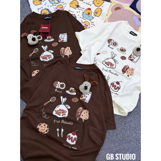 PHẠM THUỲ SHOP: ÁO PHÔNG IN HÌNH BÁNH KEM KÈM PHỤ KIỆN
