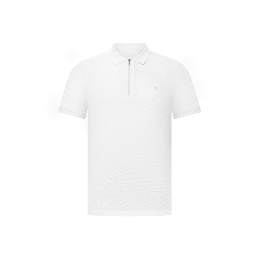 Áo thun Polo trụ dây kéo không túi VIETTIEN SMART CASUAL vải Cotton form REGULAR FIT VT00000678