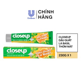 [LIVE] Combo 4 Kem Đánh Răng Closeup Trắng Răng Thơm Mát thành phần Thiên Nhiên 230G