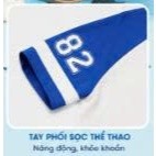 Áo Thun Bé Trai WooKids TTS26S004R | 9-14 Tuổi | 100% Cotton | Áo Thun Tay Ngắn In Hổ Năng Động