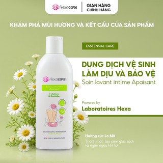 Combo Dung Dịch Vệ Sinh Phụ Nữ Hexacare: Régulateur & Apaisant | Dưỡng Ẩm, Làm Dịu Da - Xanh-Cam