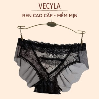 Quần lót VECYLA Quàn ren nữ Q 1312, quần lót nữ ren lưới, quần nữ quyến rũ