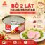 Bò 2 Lát 3 Bông Mai Vissan – Chính Hãng Date 2029, HSD 36 Tháng, Ăn Liền Tiện Lợi