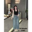 Quần Jeans Nữ Dáng Baggy Ống Cong Chất Mềm Tặng Kèm Đai Đủ Màu #3380