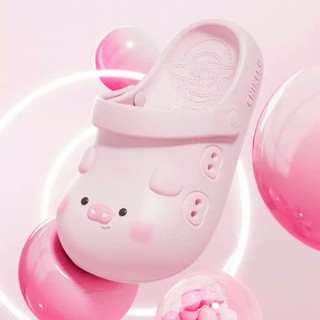 Dép Sục Heo Má Hồng Siêu Cute, Đế Mềm Chống Trượt, Êm Chân, Đi Trong Nhà & Ngoài Trời - Đoàn Shoes - A48