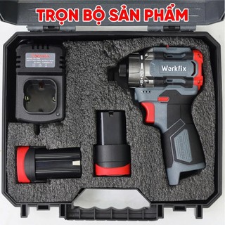 [Tặng 5 mũi] Máy Khoan Đục Bê Tông Điện Workfix WF-RH1200AVS Chức Năng có Búa, Động cơ Đồng
