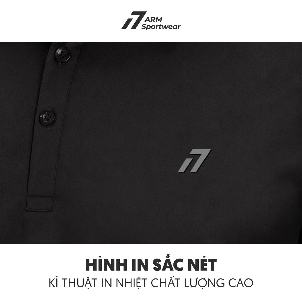 Áo Polo Nam Thể Thao Active ARM Sportwear, Áo thể thao đa năng Gym Chạy bộ Pickleball Tennis thoáng khí thấm hút