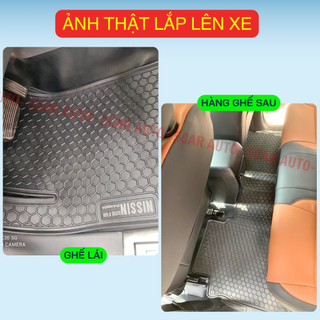 Thảm Lót Sàn Cao Su Xe Ford Ranger 2022 - Nay - Cao su đúc Không Mùi , Vừa Khít Form Xe- Chống Nước - sàn NISSIN