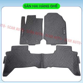 Thảm Lót Sàn Cao Su Xe Ford Ranger 2022 - Nay - Cao su đúc Không Mùi , Vừa Khít Form Xe- Chống Nước - sàn NISSIN