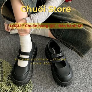 Giày lolita nữ da PU tổng hợp dệt vải đế cao su mang thoải mái nhẹ nhàng dễ thương siêu xinh