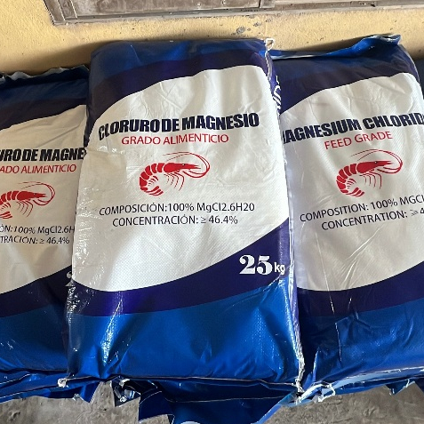 Khoáng MgCl2 bột (25kg/bao) - Magnesium Chloride - bổ sung Mg giúp tôm khỏe mạnh