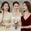 N538 dây chuyền mang áo dài , dây chuyền cưới dâu chuyền hạt Ngọc hạt trai 2 sợi sang trọng cho nữ