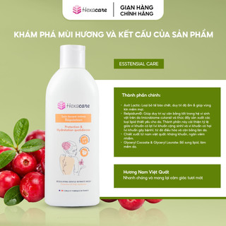 Combo Dung Dịch Vệ Sinh Phụ Nữ Hexacare: Régulateur & Apaisant | Dưỡng Ẩm, Làm Dịu Da - Xanh-Cam