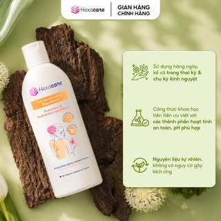 Combo Dung Dịch Vệ Sinh Phụ Nữ Hexacare: Régulateur & Apaisant | Dưỡng Ẩm, Làm Dịu Da - Xanh-Cam