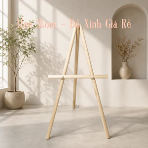Giá Gỗ Thông Để Bảng Welcome, Ảnh Cưới, Sinh Nhật & Sự Kiện - Kệ Trưng Bày Cao Cấp