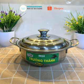 Nồi Lẩu Inox 304 Cao Cấp Nhiều Size (22-24-26-28cm) – Hùng Home