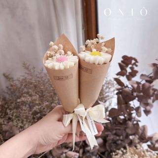 Hoa nến thơm ốc quế, Quà tặng sinh nhật, quà tặng tốt nghiệp - Hoa ốc quế - ONIÕ