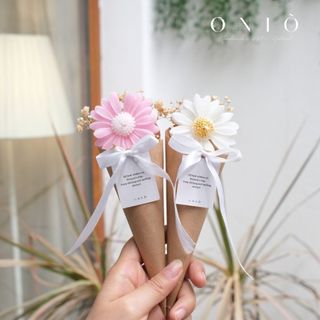 Hoa nến thơm ốc quế, Quà tặng sinh nhật, quà tặng tốt nghiệp - Hoa ốc quế - ONIÕ