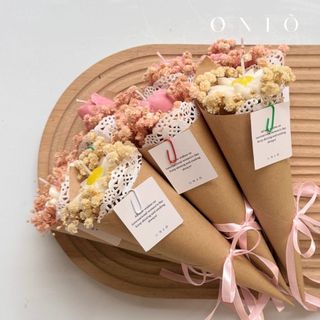 Hoa nến thơm ốc quế, Quà tặng sinh nhật, quà tặng tốt nghiệp - Hoa ốc quế - ONIÕ