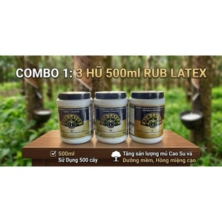 COMBO Kích thích mủ cao su RUB-LATEX 500ml Hoặc 700ml - Tiết Kiệm