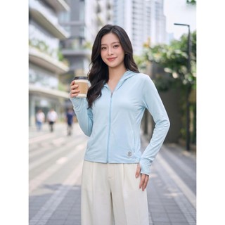 Áo Chống Nắng Nữ 𝐂𝐂𝐇𝐀𝐓 Dáng Suông UV Hàn Cao Cấp Chất Liệu Thun Lạnh Mềm Mát 16KDC2006ST
