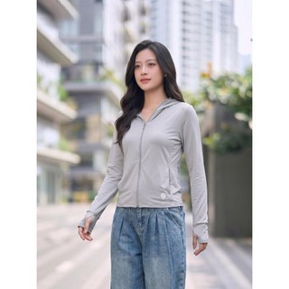 Áo Chống Nắng Nữ 𝐂𝐂𝐇𝐀𝐓 Dáng Suông UV Hàn Cao Cấp Chất Liệu Thun Lạnh Mềm Mát 16KDC2006ST