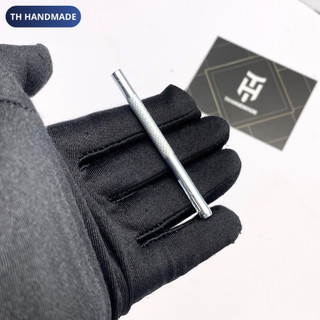 Thắt lưng da bò Dave thương hệu TH HANDMADE  | Dây nịt nam bản dây 2.5cm - Màu đen/full hộp + kèm đinh đục