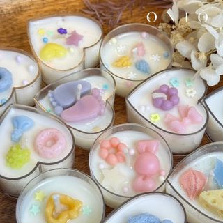 Nến thơm thủ công mini - Hương thơm tinh dầu, quà tặng sinh nhật, quà tặng bạn bè - Tealight - ONIÕ