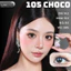 Lens mắt FA-105 Choco màu nâu socola tự nhiên, size vừa - thương hiệu LUNA EYES