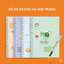 Sổ lò xo kẻ ngang A4-200 trang Chủ đề Du lịch - Phù hợp làm sổ kế hoạch, sổ nhật kí