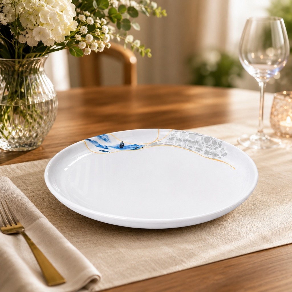 ĐĨA  320-12 MELAMINE A8 CAO CẤP – PHONG CÁCH PHƯƠNG ĐÔNG SANG TRỌNG