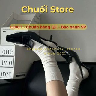 Giày cao gót nữ da PU tổng hợp dệt vải đế cao su thanh lịch dịu dàng nữ tính