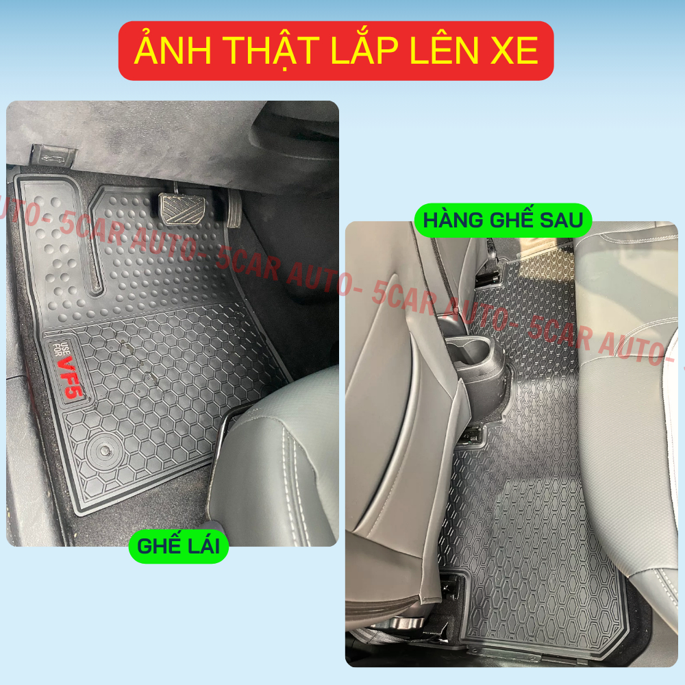 Thảm Lót Sàn Cao Su Xe Ôtô - Các Dòng Xe - Chất Liệu Cao Su Đúc Không Mùi, Vừa Khít Form Xe- Chống Nước, Dễ Dàng Lắp Đăt
