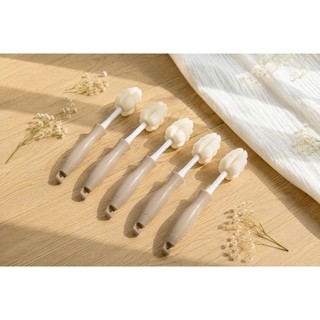[Set 4 Cọ] Cọ Núm, Bình Grosmimi Cao cấp, Mút mềm Tiện lợi Vệ sinh Đa năng - Nhập Hàn Chính Hãng