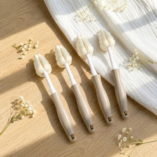 [Set 4 Cọ] Cọ Núm, Bình Grosmimi Cao cấp, Mút mềm Tiện lợi Vệ sinh Đa năng - Nhập Hàn Chính Hãng