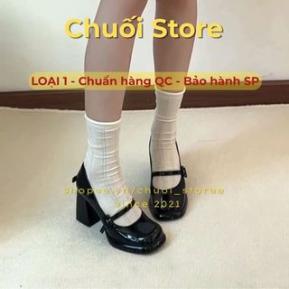 Giày cao gót nữ da PU tổng hợp dệt vải đế cao su thanh lịch dịu dàng tinh tế nữ tính