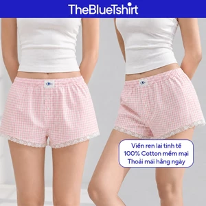 TheBlueTshirt - Quần short phối ren cho nữ - Lace Short - Women