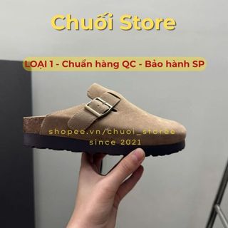 Giày sục nữ da PU tổng hợp dệt vải đế cao su dễ phối đồ năng động basic xinh
