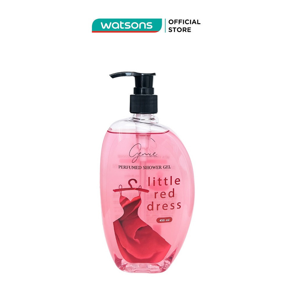 Sữa Tắm Nước Hoa Gennie Little Red Dress Shower Gel Ngọt Ngào và Ngây Thơ 450ml